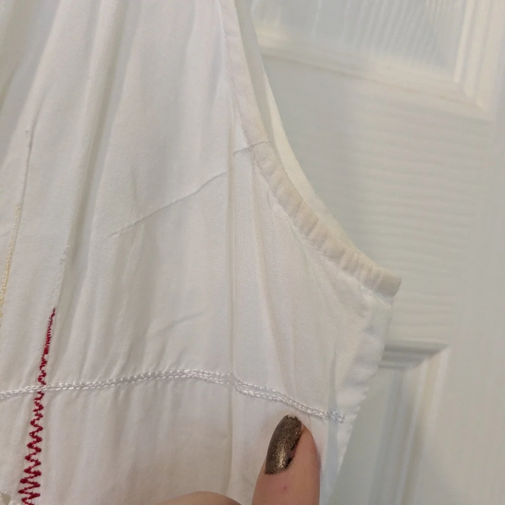 Nataya White Embroidered Maxi Dress - Picture 11 of 16
